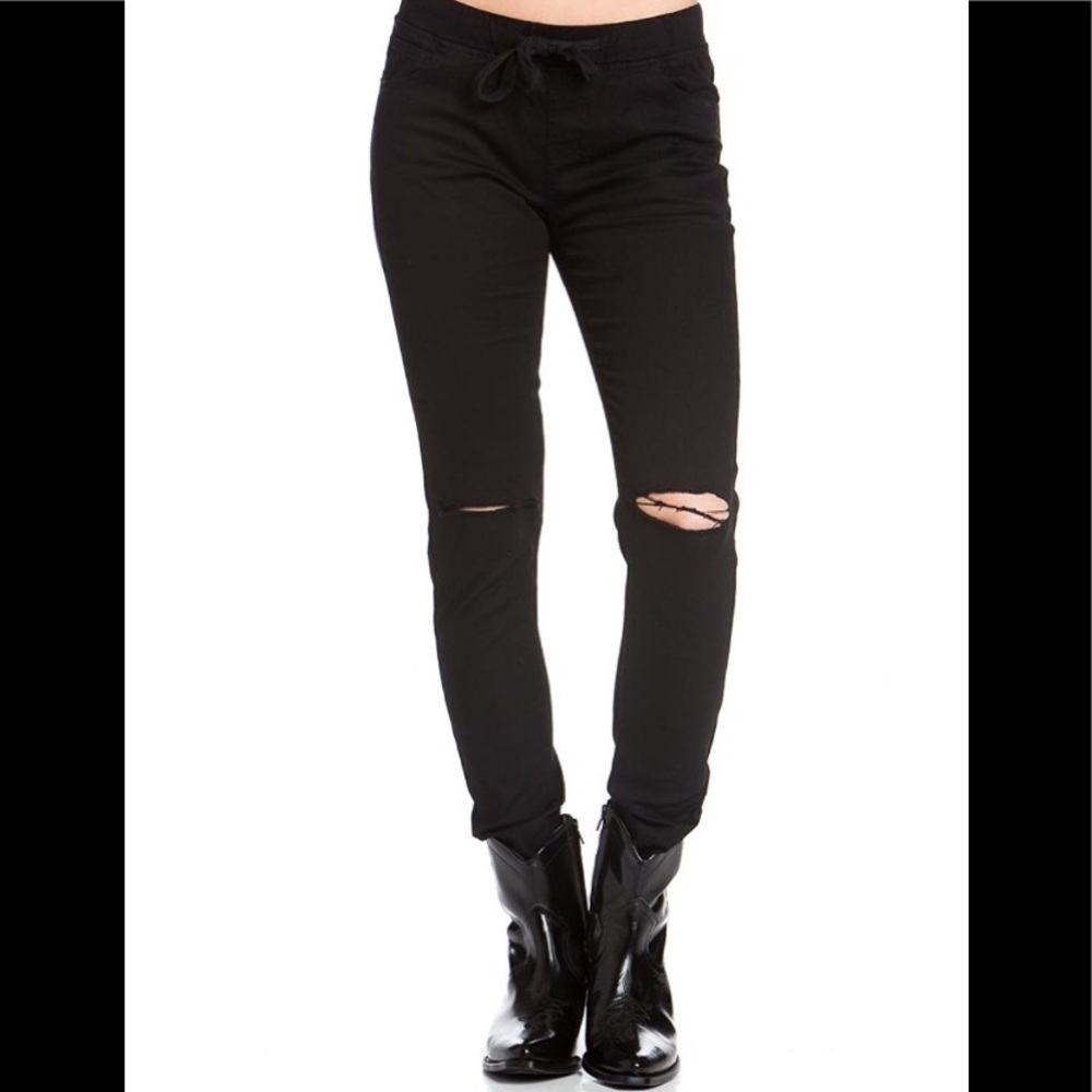 American Bazi Drawstring ripped denim jeans